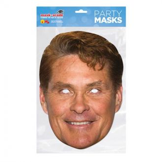 Papírová maska David Hasselhoff