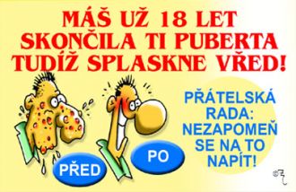 Průkaz Máš už 18 let