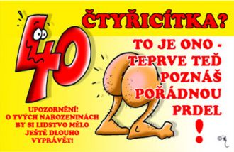 Průkaz 40 Čtyřicítka Průkaz 40 Čtyřicítka