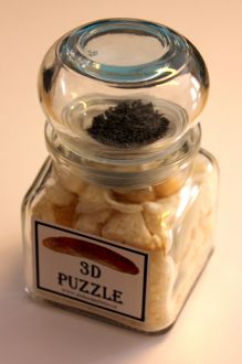 3D puzzle Rohlík s mákem