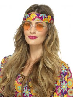 Brýle Hippie oranžové