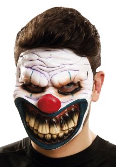 Maska obličejová - Ďábelský klaun