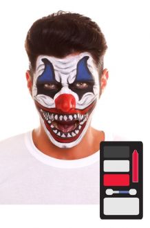 Make up - Sada - Evil Clown