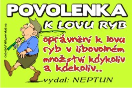 Povolenka k lovu ryb