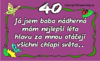 Průkaz 40 pro ženu