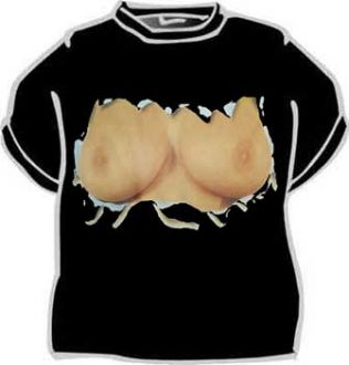 Tričko Protržená prsa