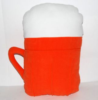 Polštář  Pivo Barva: rezavá Polštář  Pivo Barva: rezavá