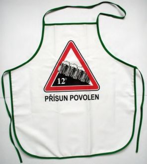 Zástěra - Přísun povolen