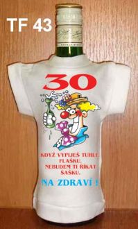 Tričko na láhev - 30