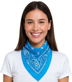 Šátek kovbojský Barva: Modrá