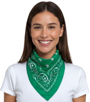 Šátek kovbojský Barva: Zelená