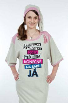 Noční košile lady – Princezny a modelky