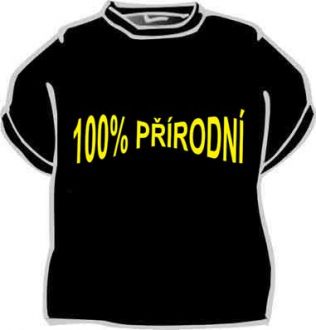 Tričko - 100% přírodní