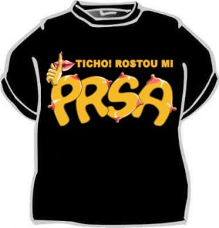 Tričko - Ticho! Rostou mi prsa