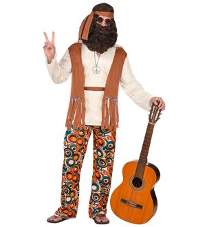 Kostým - Hippie - muž Velikost: L