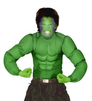 Kostým Hulk - dětský Velikost: 11/13 let - 158cm