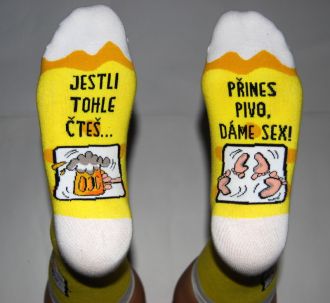 Veselé ponožky - Jestli tohle čteš.. číslo: 39-42