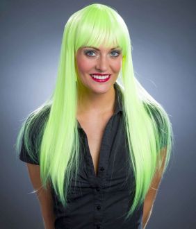 Paruka žlutá - neonová