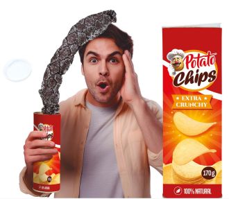 Chipsy s překvapením