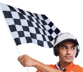 Startovací vlajka - 45x30 cm