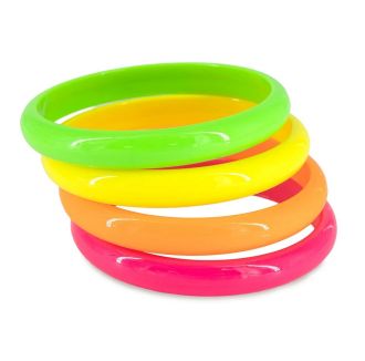 Neonové náramky - 4 ks - 80. léta Neonové náramky - 4 ks - 80. léta