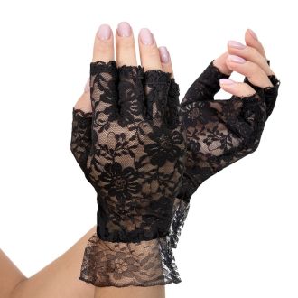 Rukavice - krajkové - černé Rukavice - krajkové - černé