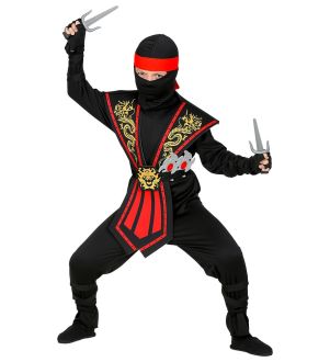 Dětský kostým - Ninja se zbraněmi -116 cm Dětský kostým - Ninja se zbraněmi -116 cm
