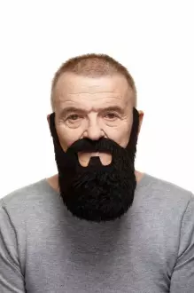 Dlouhý plnovous - černý