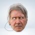 Papírová maska - Han Solo