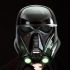 Papírová maska - Death Trooper