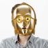 Papírová maska - C-3PO