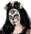 Látková maska Seňora - Día de Muertos