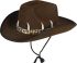 Klobouk - Krokodýl Dundee - hnědý Klobouk - Krokodýl Dundee - hnědý
