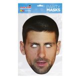 Papírová maska Novak Djokovic