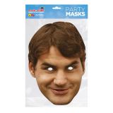 Papírová maska Roger Federer