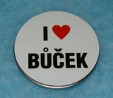 Nerez magnetka I love bůček