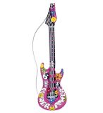 Nafukovací kytara - 107cm Barva: hippie