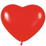 Balónek - srdce - červený
