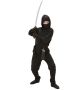 Dětský kostým - Ninja - černý Velikost: 5/7 let - 128 cm