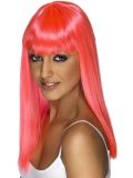 Paruka - Glamourama - neonově růžová
