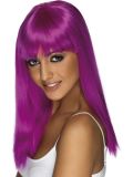 Paruka - Glamourama - neonově fialová