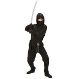 Dětský kostým - Ninja - černý Velikost: 5/7 let - 128 cm
