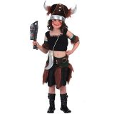 Dětský kostým - Vikingská bojovnice Velikost: 7-9 let