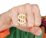 Prsten - Dolar - zlatý