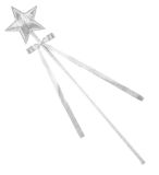 Hůlka - hvězdička - stříbrná