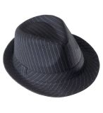 Mafiánský klobouk - Fedora - látkový Mafiánský klobouk - Fedora - látkový