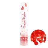 Vystřelovací konfety - Srdíčka - 30 cm