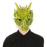 Maska - Drak - zelený