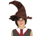 Dětský čarodějnický klobouk - hnědý