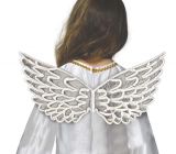 Křídla - dětská - stříbrná - 44 cm